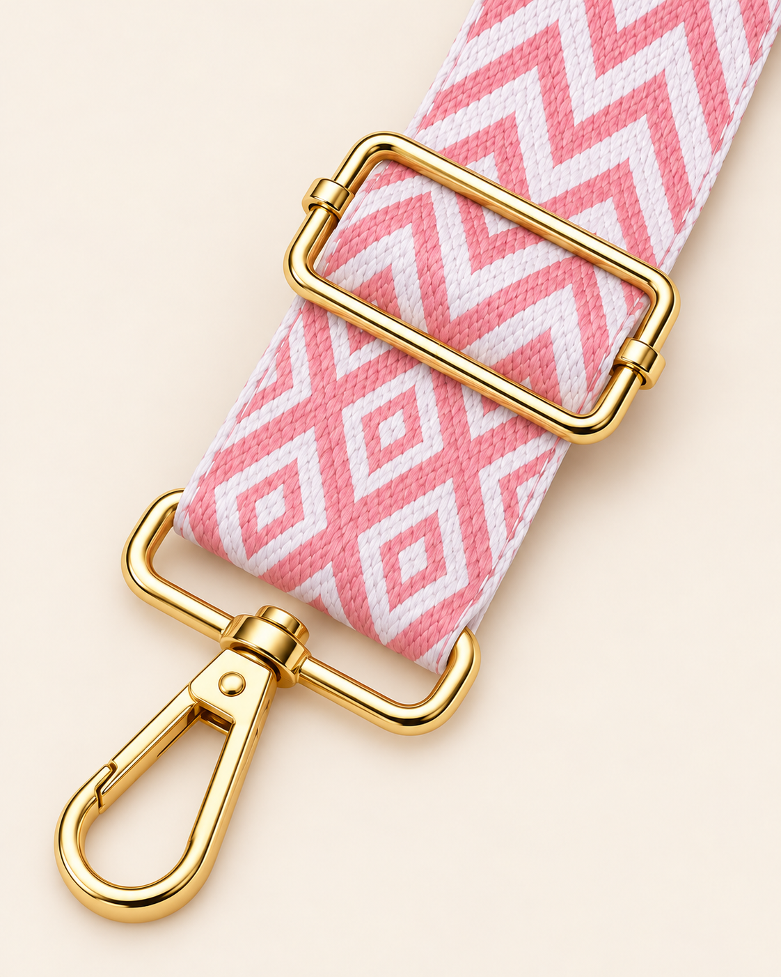 The Rosé Zigzag Strap
