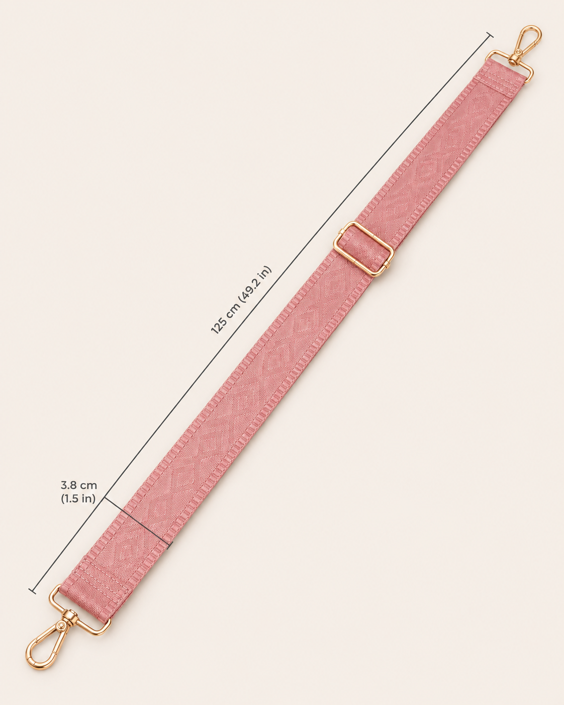 The Rose Emboss Strap