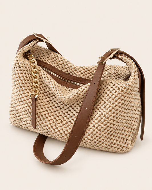 The Sienna Woven Shoulder