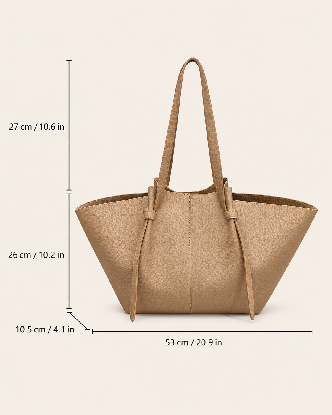 The Anya Camel Carryall