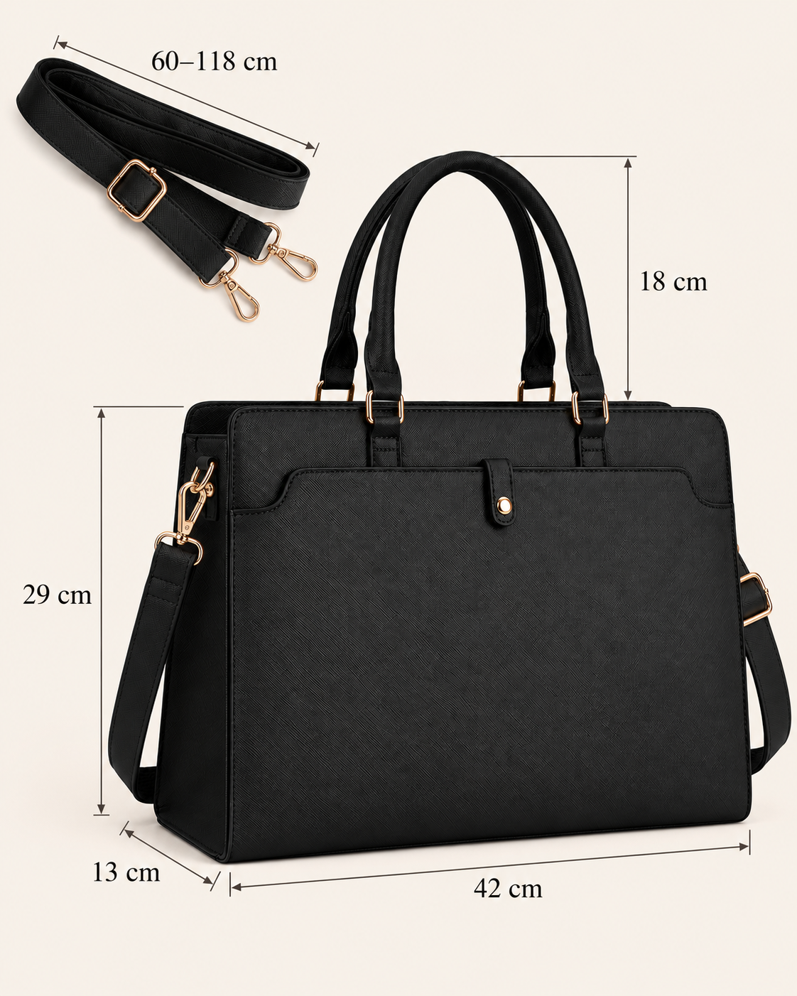 The Eloise Laptop Tote