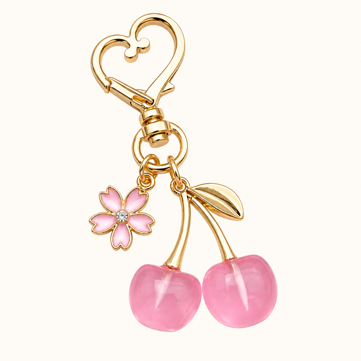 The Pink Cherry Charm
