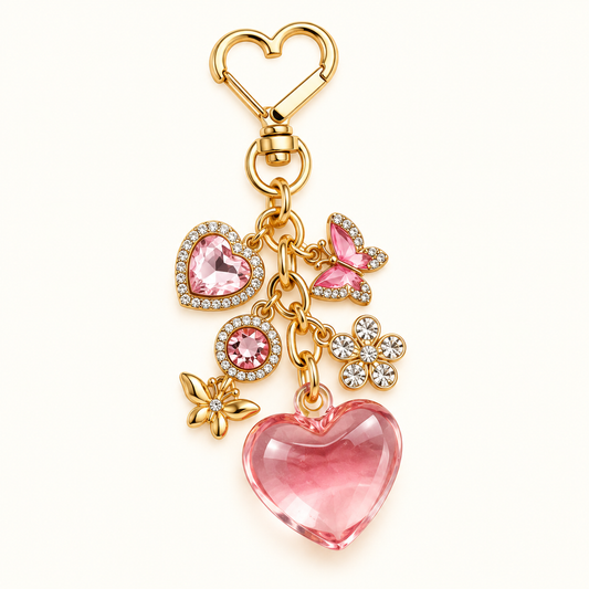 The Pink Crystal Charm