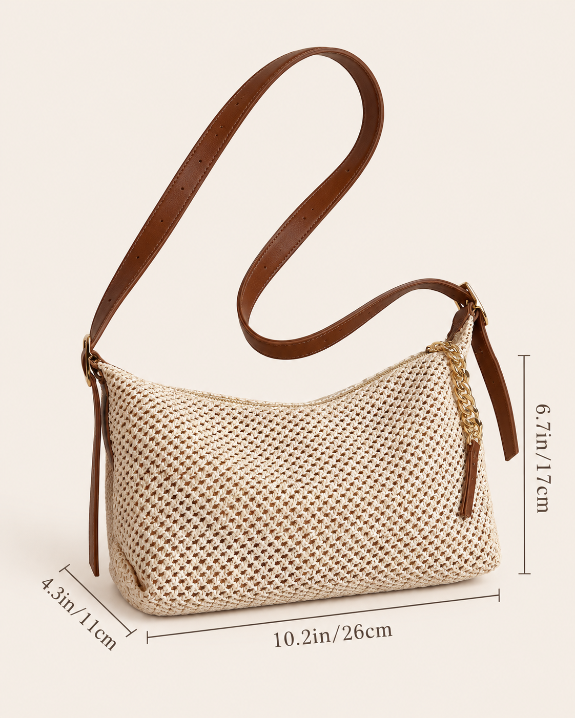 The Sienna Woven Shoulder