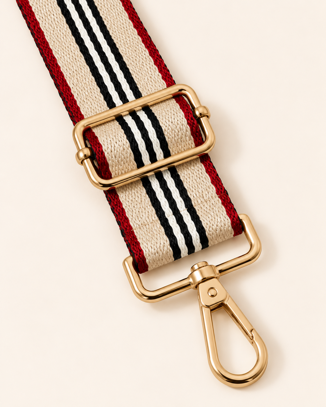 The Claret Stripe Strap