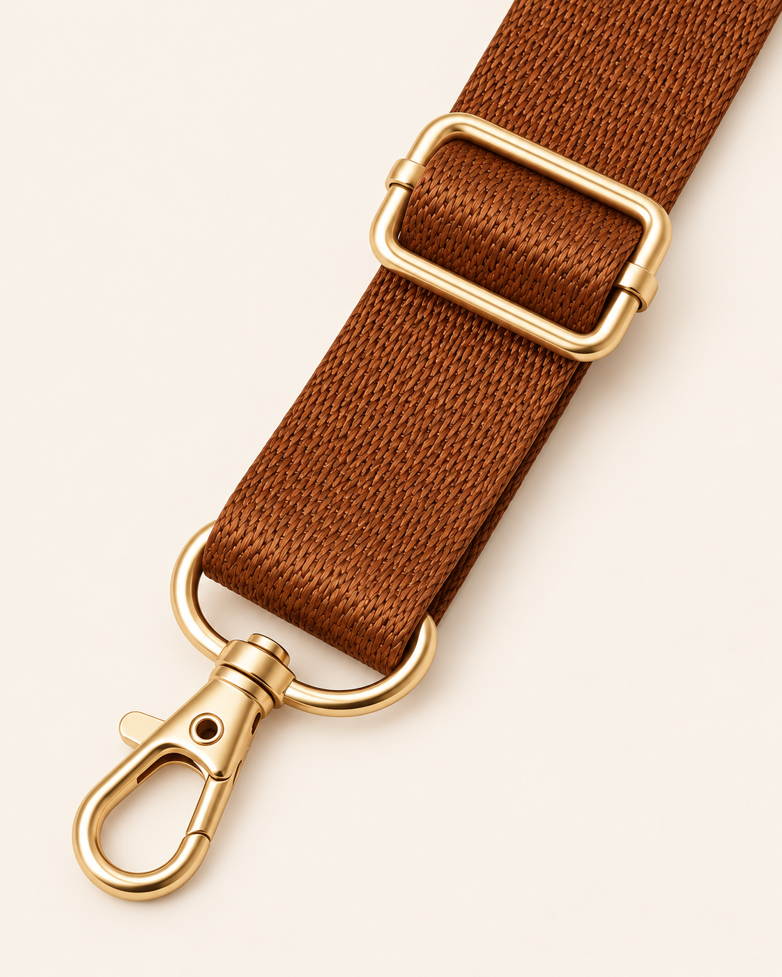 The Cognac Slim Strap