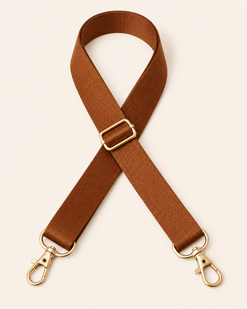 The Cognac Slim Strap