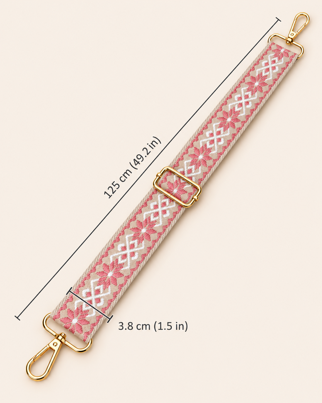 The Dusty Rose Strap