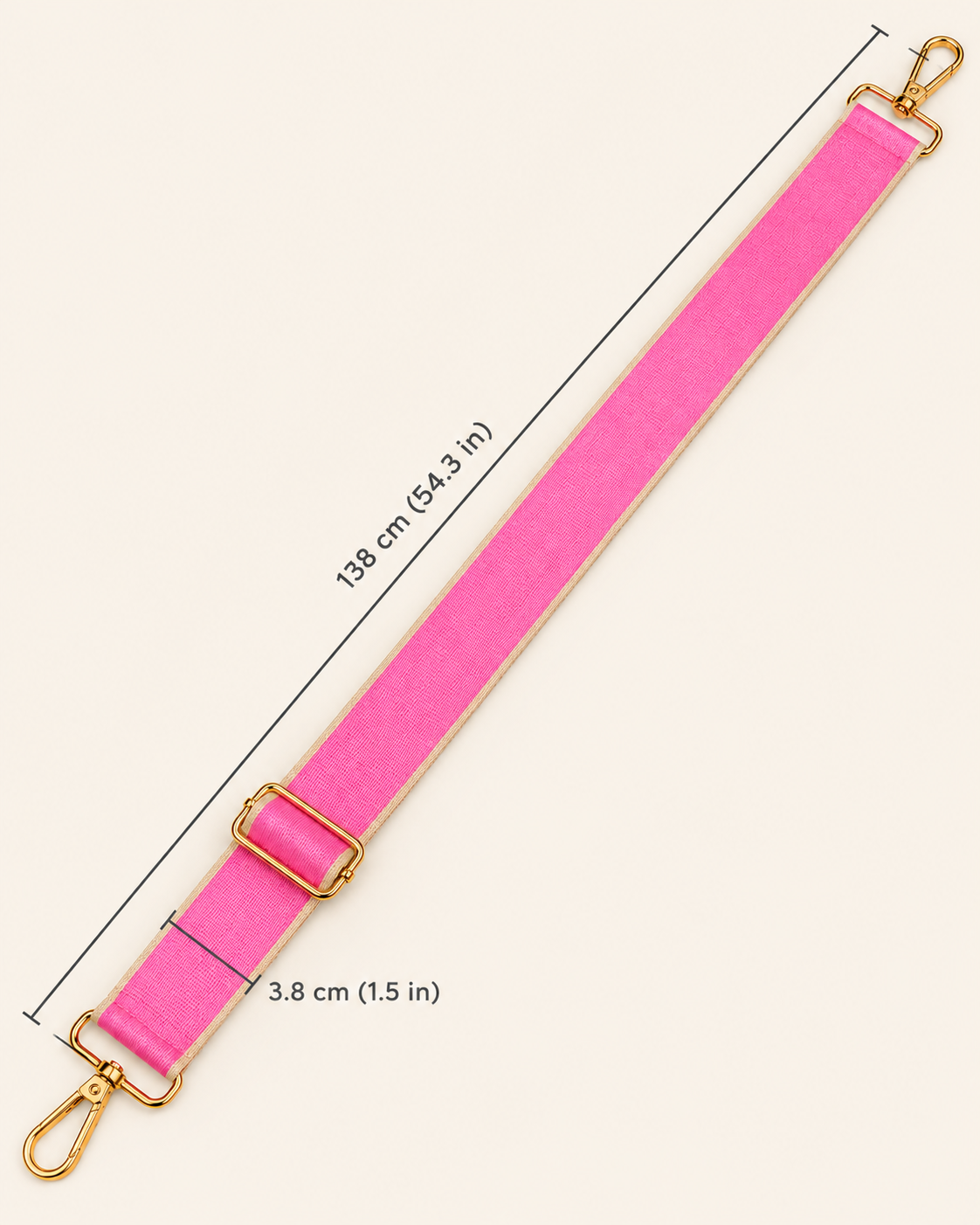 The Fuchsia Edge Strap