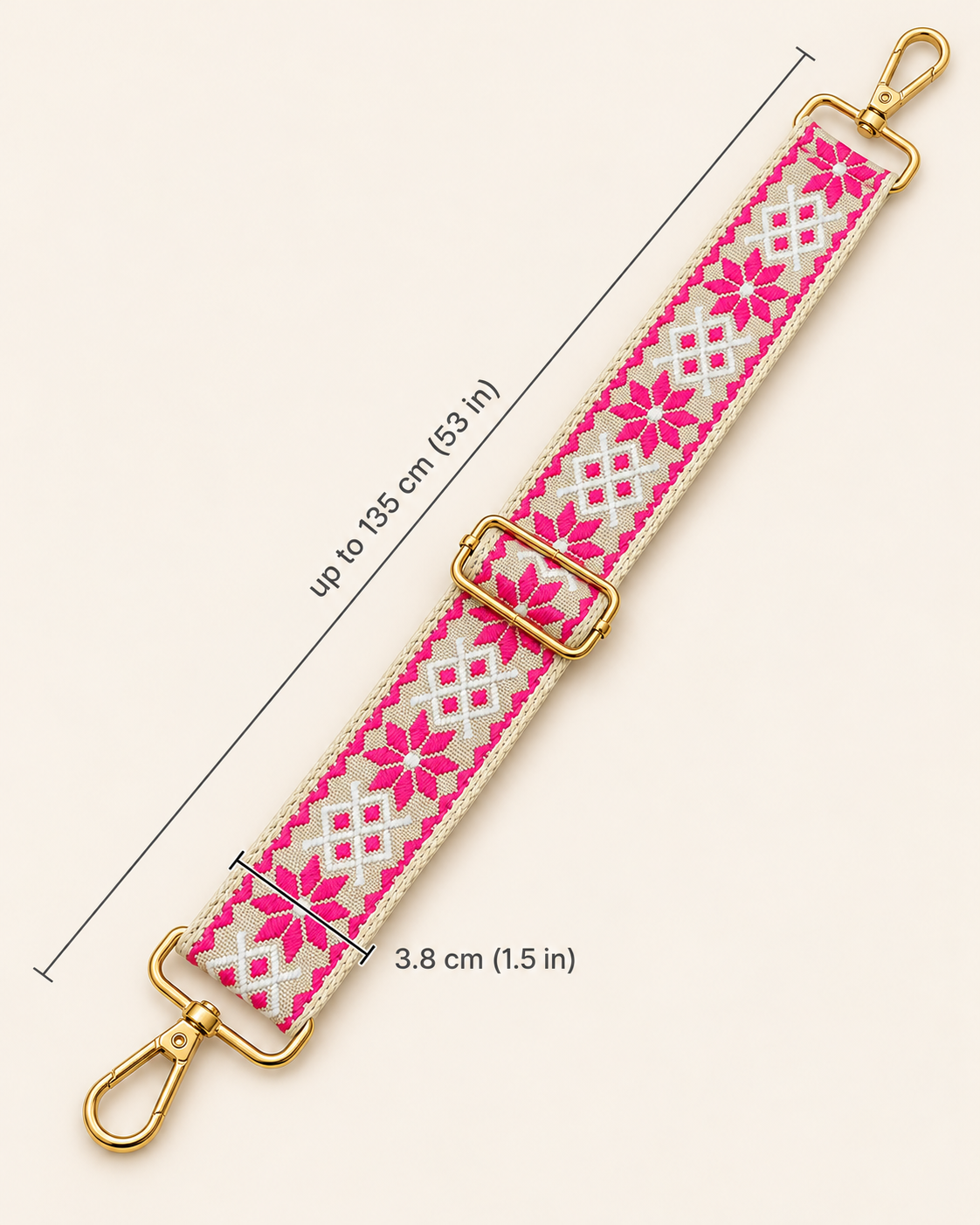 The Pink Frost Strap