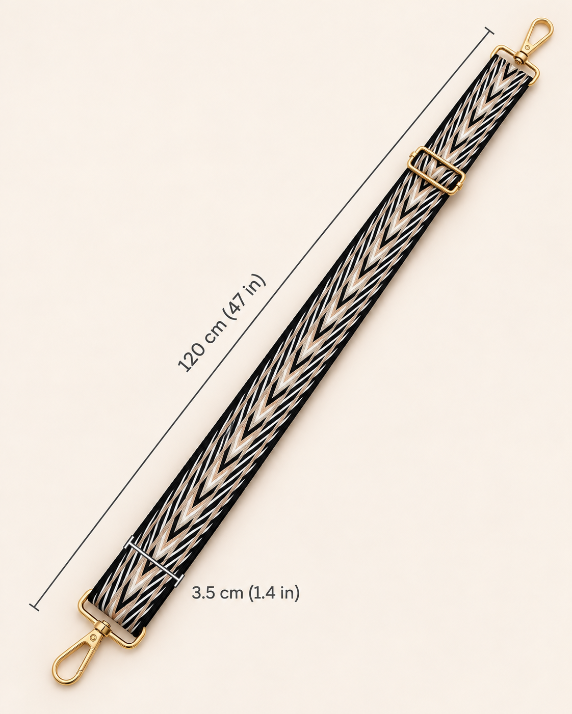 The Noir Arrow Strap