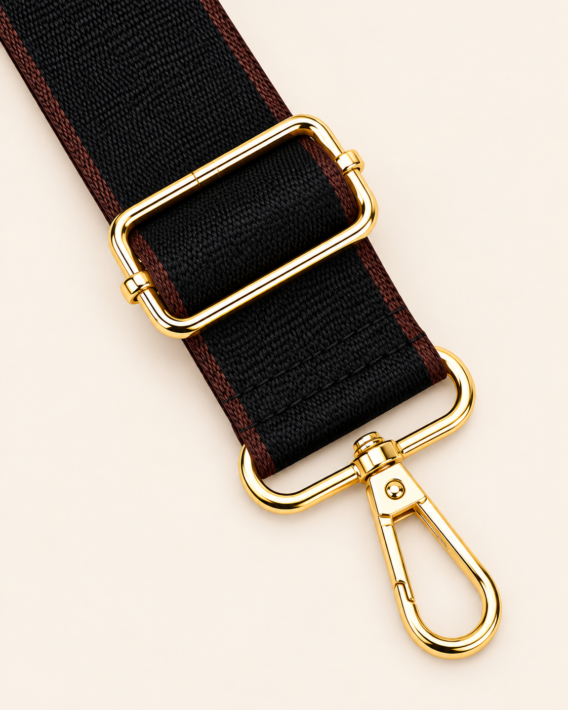 The Noir Black Edge Strap