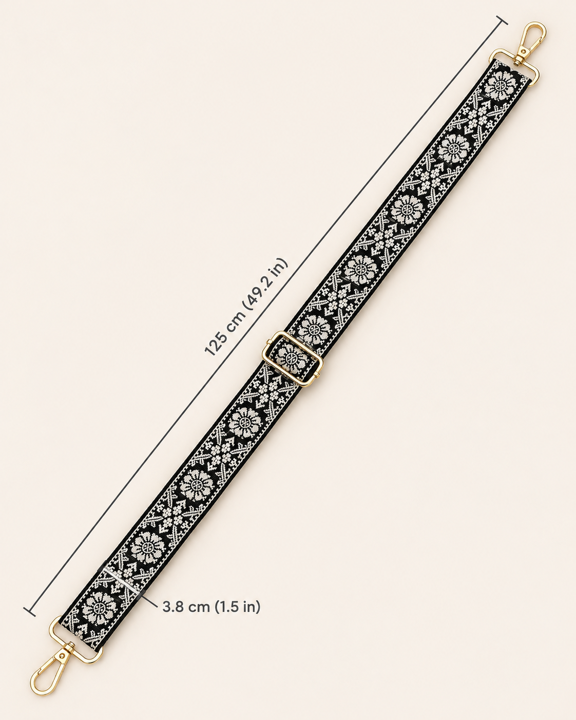 The Noir Bloom Strap