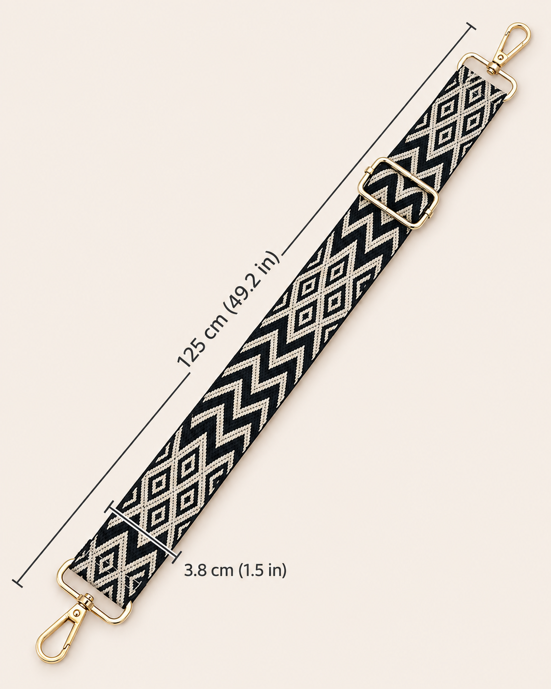 The Noir Diamond Strap