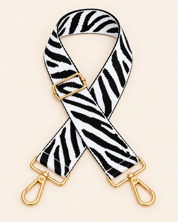 The Noir Zebra Strap