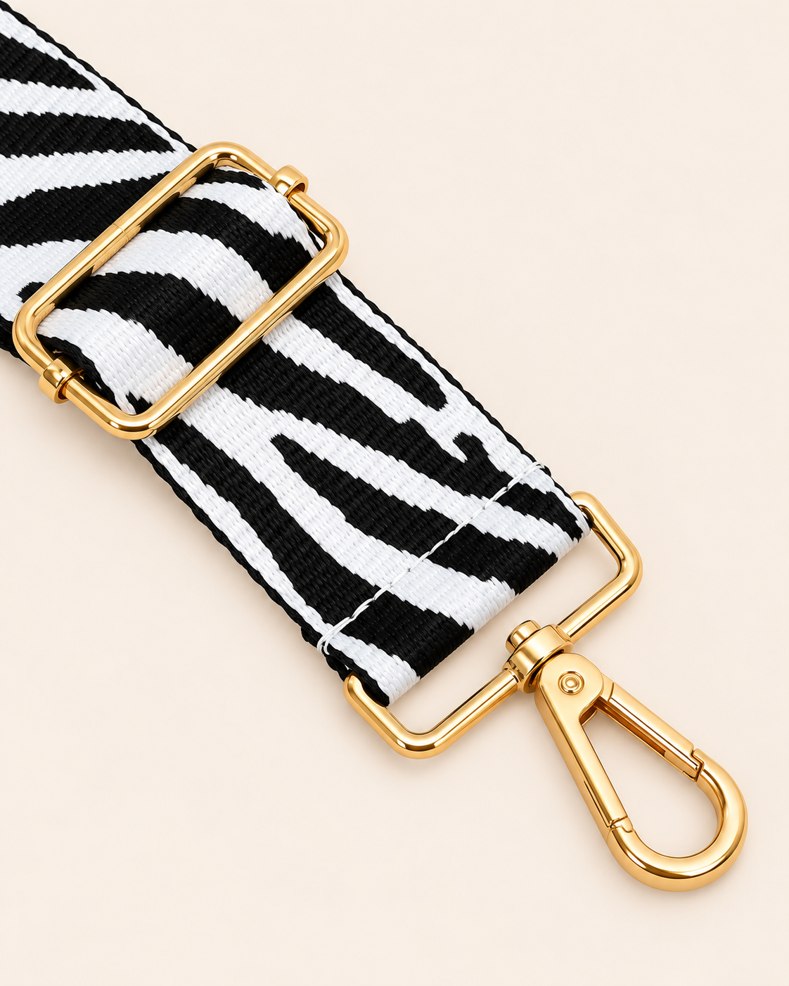The Noir Zebra Strap