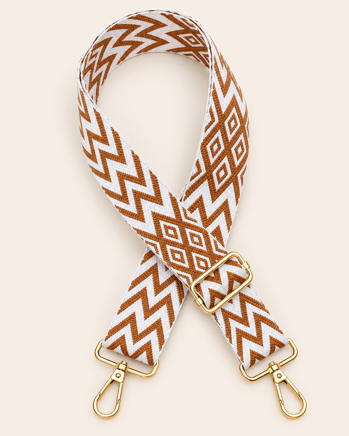 The Terracotta Diamond Strap